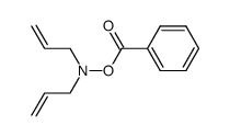N,N-diallyl-O-benzoyl hydroxylamine结构式