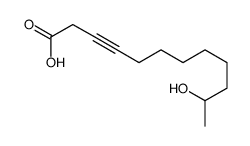 11-hydroxydodec-3-ynoic acid结构式