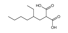 (2-ethyl-hexyl)-malonic acid结构式