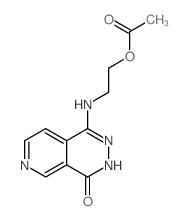 2-[(10-oxo-3,8,9-triazabicyclo[4.4.0]deca-2,4,7,11-tetraen-7-yl)amino]ethyl acetate结构式
