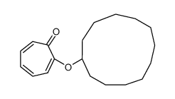 2-(cyclododecyloxy)tropone结构式