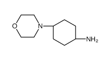 Cyclohexanamine, 4-(4-Morpholinyl)-, cis-结构式