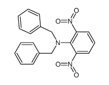 N,N-dibenzyl-2,6-dinitro-aniline结构式