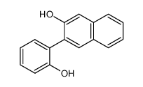 3-(2-Hydroxy-phenyl)-[2]naphthol结构式