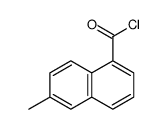 1-Naphthalenecarbonyl chloride, 6-methyl- (9CI)结构式