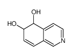 5,6-dihydroisoquinoline-5,6-diol结构式