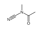 N-cyano-N-methylacetamide结构式