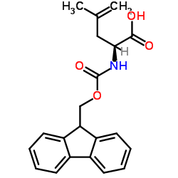 FMOC-4,5-脱氢-Leu-OH结构式