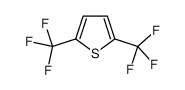 2,5-bis(trifluoromethyl)thiophene结构式