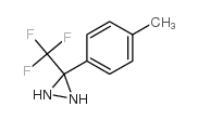 3-(4-Methylphenyl)-3-(trifluoromethyl)diaziridine结构式