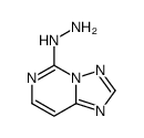 1-([1,2,4]噻唑并[1,5-f]嘧啶-5-基)肼结构式