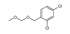 2,4-dichloro-1-(methoxymethoxy)methyl benzene结构式