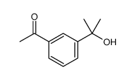 1-[3-(2-hydroxypropan-2-yl)phenyl]ethanone结构式