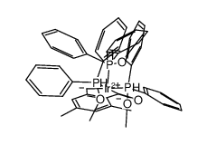 fac-[IrH(COC6H2Me2-4,6-CH2-2)(Ph2POMe)]结构式