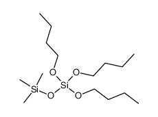 tributyl (trimethylsilyl) silicate结构式