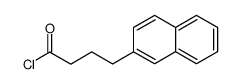 4-(2-naphthyl)butanoyl chloride结构式