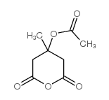 3-ACETOXY-3-METHYLPENTANE-1,5-DIOIC ACID ANHYDRIDE结构式
