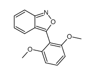 3-(2,6-dimethoxyphenyl)anthranil结构式