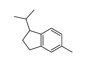 5-methyl-1-propan-2-yl-2,3-dihydro-1H-indene结构式