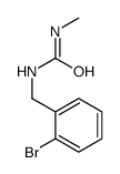 1-[(2-bromophenyl)methyl]-3-methylurea结构式
