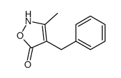 4-benzyl-3-methyl-2H-1,2-oxazol-5-one结构式