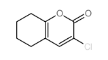 3-chloro-5,6,7,8-tetrahydrochromen-2-one结构式
