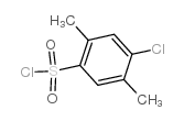 4-氯-2,5-二甲基苯磺酰基氯结构式