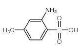 2-氨基-4-甲基苯磺酸结构式