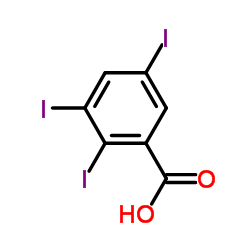2,3,5-三碘苯甲酸结构式