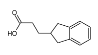 3-(2,3-dihydro-1H-inden-2-yl)propanoic acid结构式