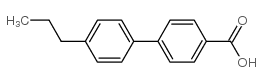 4-正丙基-4-联苯基羧酸结构式
