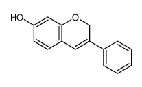 3-phenyl-2H-chromen-7-ol结构式
