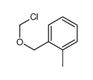 1-(chloromethoxymethyl)-2-methylbenzene结构式