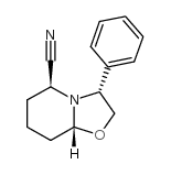 (-)-2-氰-6-苯基恶唑哌啶结构式