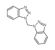 1H-Benzotriazole,1,1'-methylenebis-结构式