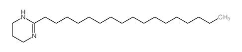 2-heptadecyl-1,4,5,6-tetrahydropyrimidine结构式