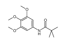 N-(3,4,5-trimethoxyphenyl)pivalamide结构式