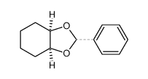 2ξ-phenyl-(3ar,7ac)-hexahydro-benzo[1,3]dioxole结构式