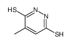 4-methyl-1,2-dihydropyridazine-3,6-dithione结构式