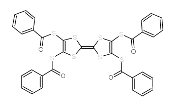 2,3,6,7-Tetrakis(benzoylthio)tetrathiafulvalene结构式