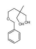 2-methyl-2-(2-phenylmethoxyethyl)propane-1,3-diol结构式