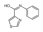 N-phenyl-1,3-thiazole-4-carboxamide结构式