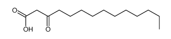 3-oxotetradecanoic acid结构式