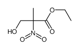 ethyl 3-hydroxy-2-methyl-2-nitropropanoate结构式