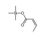 trimethylsilyl but-2-enoate结构式