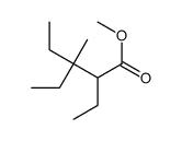 methyl 2,3-diethyl-3-methylpentanoate结构式