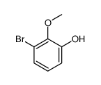 3-bromo-2-methoxyphenol结构式