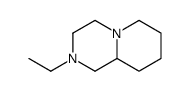 2-ethyl-1,3,4,6,7,8,9,9a-octahydropyrido[1,2-a]pyrazine结构式