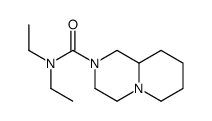 N,N-diethyl-1,3,4,6,7,8,9,9a-octahydropyrido[1,2-a]pyrazine-2-carboxamide结构式