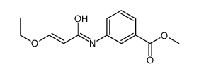 methyl 3-(3-ethoxyprop-2-enoylamino)benzoate结构式